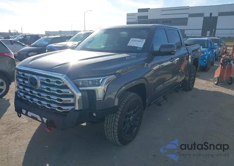 2024 Toyota Tundra Hybrid Platinum from USA, damaged, VIN 5TFNC5DB5RX067977